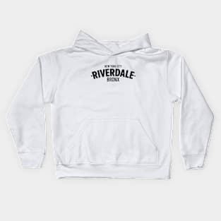 Riverdale Bronx Typography T-Shirt Kids Hoodie